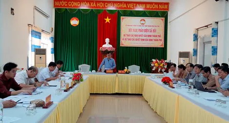 Góp phần để các chủ trương, quyết sách ban hành sát thực tiễn 
