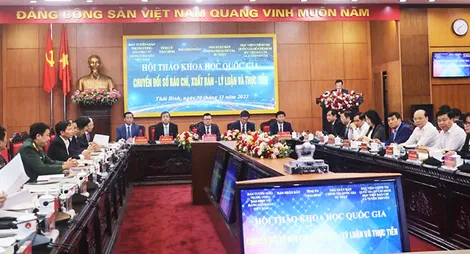 Hội thảo khoa học “Chuyển đổi số báo chí, xuất bản - Lý luận và thực tiễn”