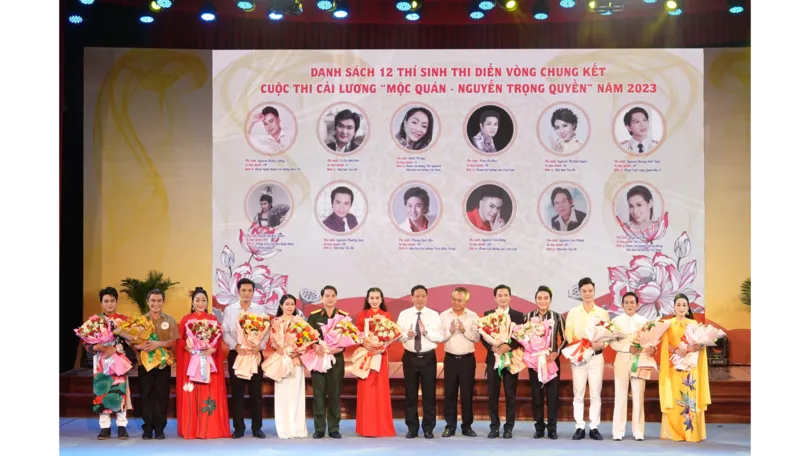 12 thí sinh tranh tài Chung kết Cuộc thi cải lương "Mộc Quán - Nguyễn Trọng Quyền"