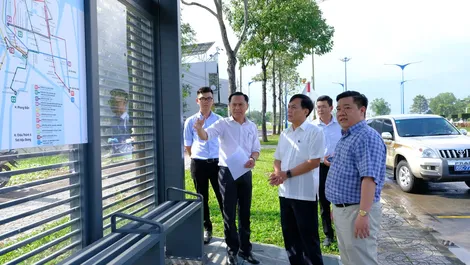 Lãnh đạo thành phố kiểm tra tiến độ một số công trình giao thông trọng điểm