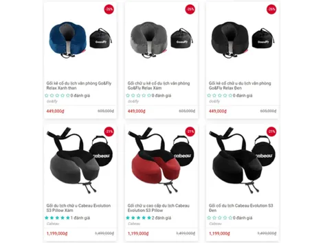 Top 5 địa chỉ mua gối kê cổ du lịch đi máy bay ở TPHCM uy tín tốt giá rẻ được nhiều người yêu thích