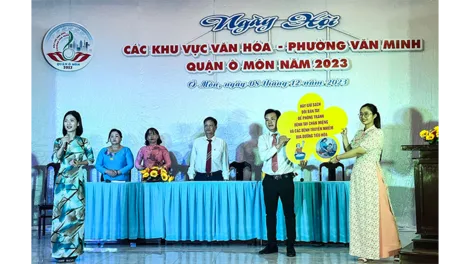 Quận Ô Môn tổ chức Ngày hội các khu vực văn hóa - phường văn minh đô thị