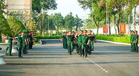 Kiểm tra công tác quân sự, quốc phòng tại Bộ Chỉ huy Quân sự TP Cần Thơ