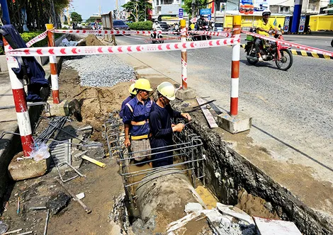 Khắc phục tình trạng ngập nghẹt nội ô quận Ninh Kiều