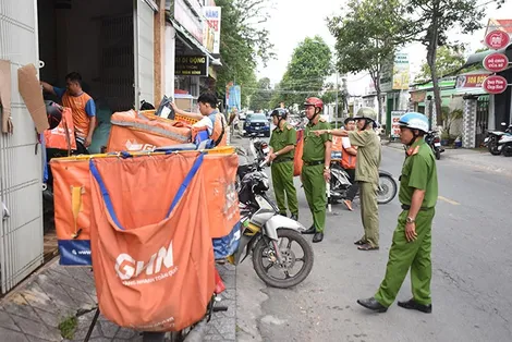 Phối hợp lập lại trật tự đô thị, trật tự an toàn giao thông