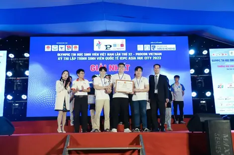 Đội tuyển Olympic Tin học của Trường Đại học Cần Thơ đạt nhiều thành tích cao