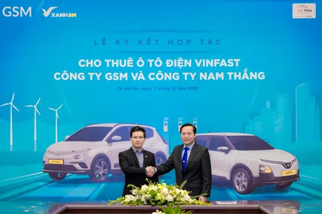 Công ty Nam Thắng thuê 200 ô tô điện từ GSM, triển khai dịch vụ taxi điện tại Kiên Giang