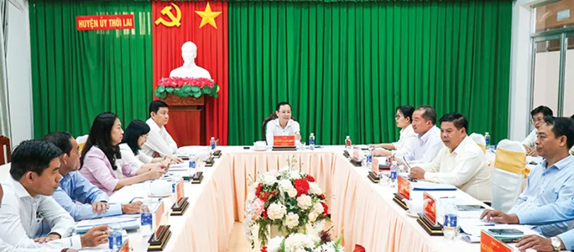 Phát triển kinh tế - xã hội huyện Thới Lai phải bảo đảm với quy hoạch TP Cần Thơ vừa được phê duyệt