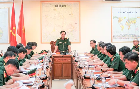 Bộ Quốc phòng kiểm tra toàn diện Bộ Chỉ huy Quân sự TP Cần Thơ