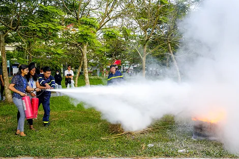 Tuyên truyền phòng cháy, chữa cháy cho du học sinh Ấn Độ