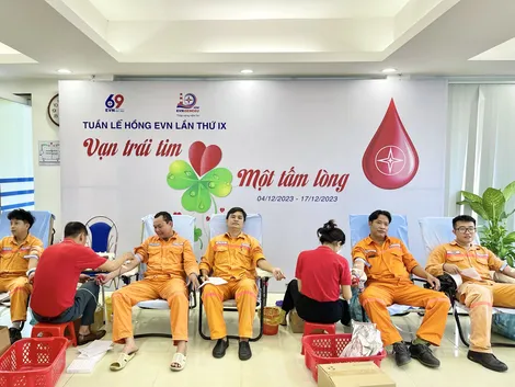 Nhiệt điện Cần Thơ hiến máu tình nguyện vì cộng đồng