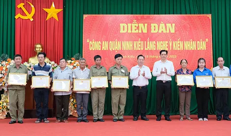 Chung sức giữ gìn an ninh trật tự