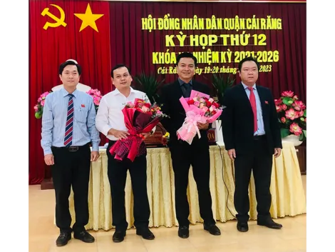 Ông Nguyễn Văn Nhựt được bầu giữ chức vụ Phó Chủ tịch HĐND quận Cái Răng, nhiệm kỳ 2021-2026