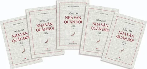 Bộ sách “Tổng tập Nhà văn Quân đội”