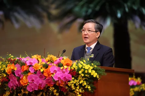 Ngày làm việc thứ nhất Đại hội đại biểu toàn quốc Hội Nông dân Việt Nam lần thứ VIII