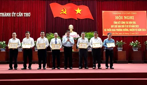 Nâng cao hiệu quả công tác dân vận và quy chế dân chủ ở cơ sở