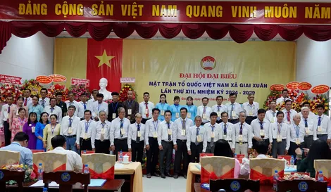 Đại hội điểm Mặt trận cấp xã nhiệm kỳ 2024-2029