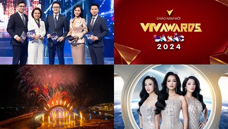 Chào năm mới 2024 trên sóng truyền hình
