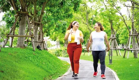 Ði bộ đẩy lùi chứng viêm mãn tính