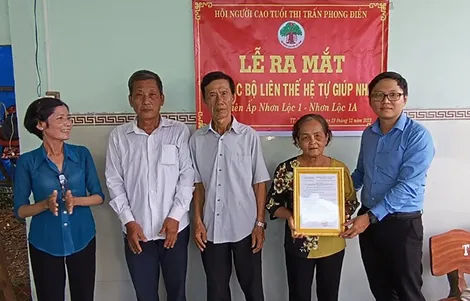 Nhân rộng mô hình Câu lạc bộ Liên thế hệ tự giúp nhau