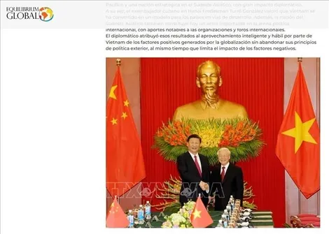 Báo chí Argentina ca ngợi thành tựu của trường phái “Ngoại giao cây tre” của Việt Nam