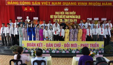Đại hội điểm Mặt trận cấp phường nhiệm kỳ 2024-2029