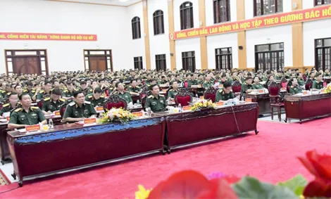 Bộ Tư lệnh Quân khu 9 tổng kết công tác quân sự, quốc phòng năm 2023