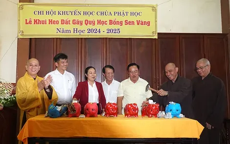 Quỹ học bổng Sen Vàng năm học 2024-2025 có trên 66 triệu đồng