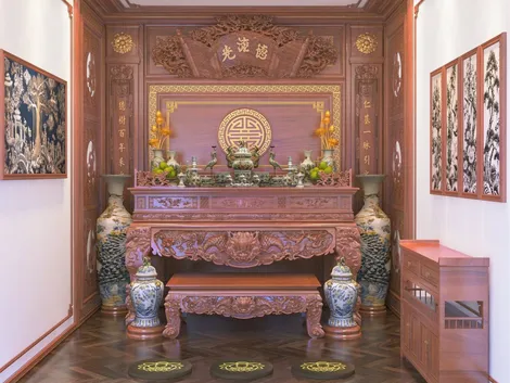 5 loại gỗ tự nhiên làm bàn thờ tốt & được ưa chuộng nhất