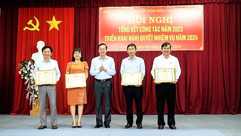 Đảng ủy Khối cơ quan Dân Chính Đảng TP Cần Thơ triển khai Nghị quyết nhiệm vụ năm 2024