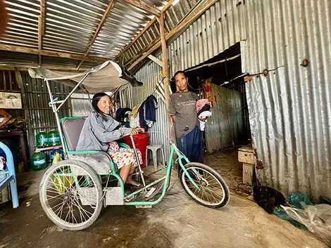 Xót xa gia cảnh chị Nguyễn Thị Ánh