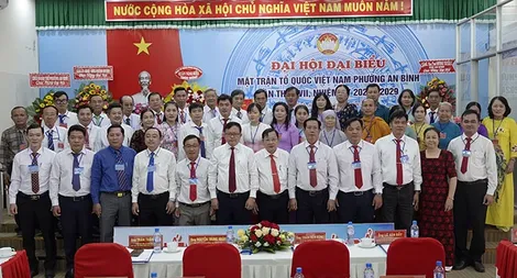 Ðại hội điểm Mặt trận cấp phường của quận Ninh Kiều và huyện Thới Lai