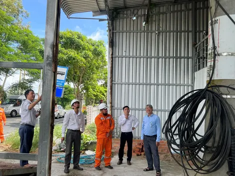 Giải quyết dứt điểm một số tồn tại nằm trong hành lang an toàn lưới điện