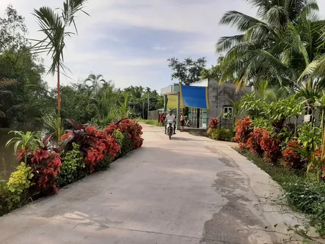 Cán bộ ấp Mỹ Nhơn vì nhân dân phục vụ