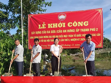 27 công trình chào mừng Ðại hội MTTQVN các cấp