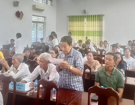 Quan tâm giải quyết thỏa đáng kiến nghị của người dân