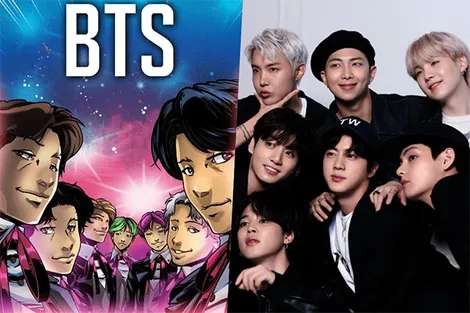 TidalWave Comics phát hành truyện tranh về BTS
