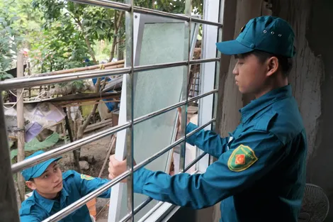 Trên 1.000 ngày công lao động giúp dân trong Tết Quân Dân năm 2024