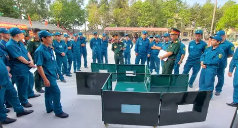 Hội thi “Sáng kiến, cải tiến mô hình, học cụ huấn luyện” năm 2024
