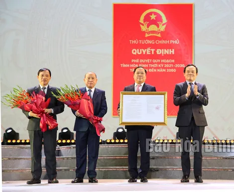 Công bố Quy hoạch tỉnh Hòa Bình thời kỳ 2021 – 2030, tầm nhìn đến năm 2050
