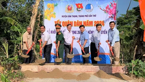 Vĩnh Thạnh: Khai mạc Tết Quân Dân năm 2024