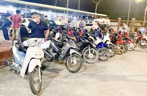 Kiên quyết phòng chống tội phạm và đua xe trái phép