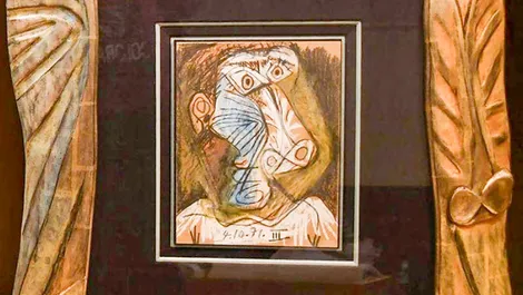 Tìm thấy tác phẩm “Tête” của danh họa Picasso