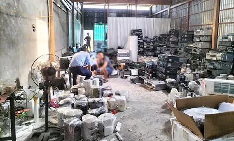 An Giang: Phát hiện, tạm giữ nhiều đồ gia dụng không rõ nguồn gốc