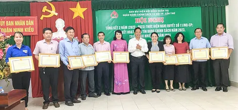 Nâng cao năng lực hoạt động, phát huy hiệu quả tín dụng chính sách