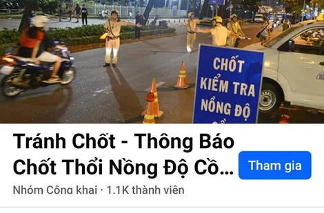 Báo chốt cảnh sát giao thông có thể bị phạt đến 20 triệu đồng