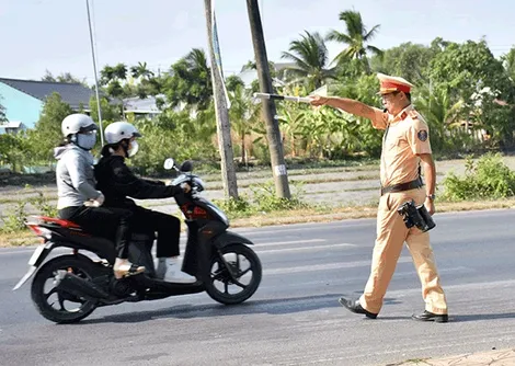 Xử phạt hàng trăm trường hợp vi phạm quy định về nồng độ cồn