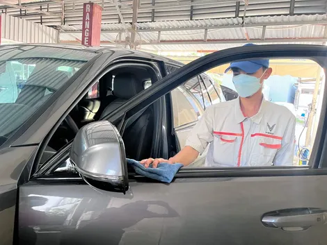 Làm đẹp ô tô đón Tết