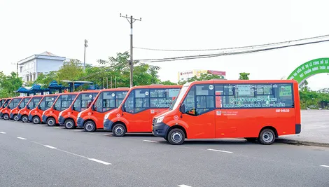 Đảm bảo hoạt động xe buýt trong dịp Tết Nguyên đán