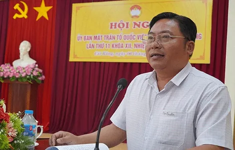 Ông Đặng Văn Châu được bầu làm Chủ tịch Ủy ban MTTQVN quận Cái Răng